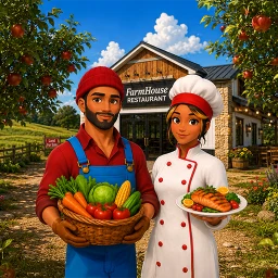 Ikon My Farm To Diner Simulator