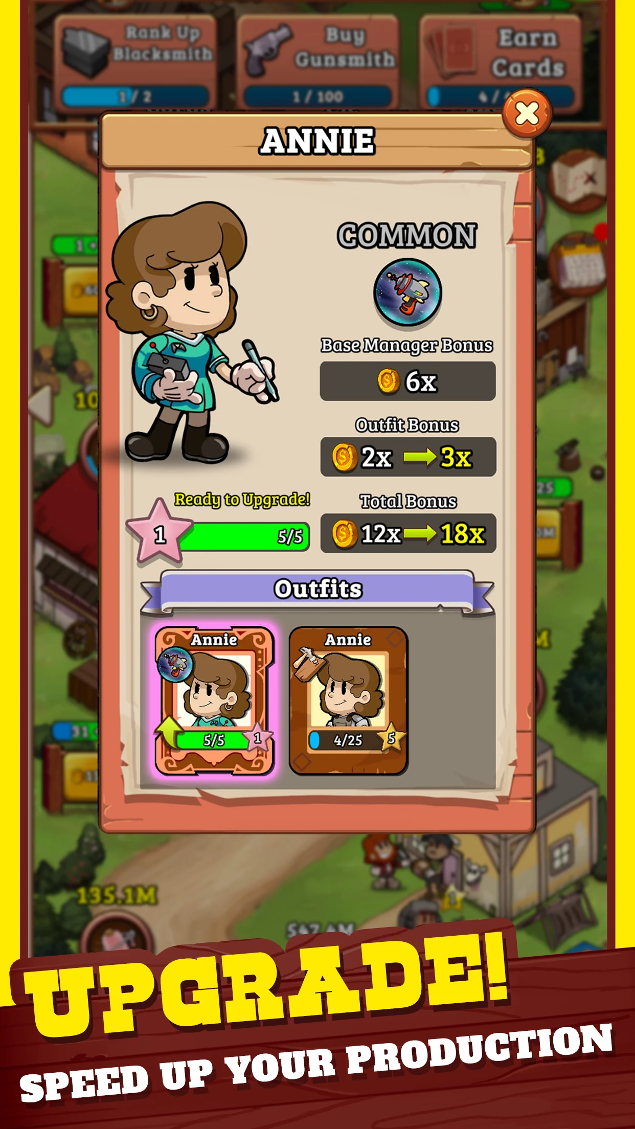 Idle Frontier: Tap Town Tycoon screenshot